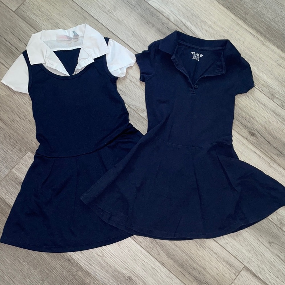 Children’s Place Girl school Uniform Dresses in size 5/6
